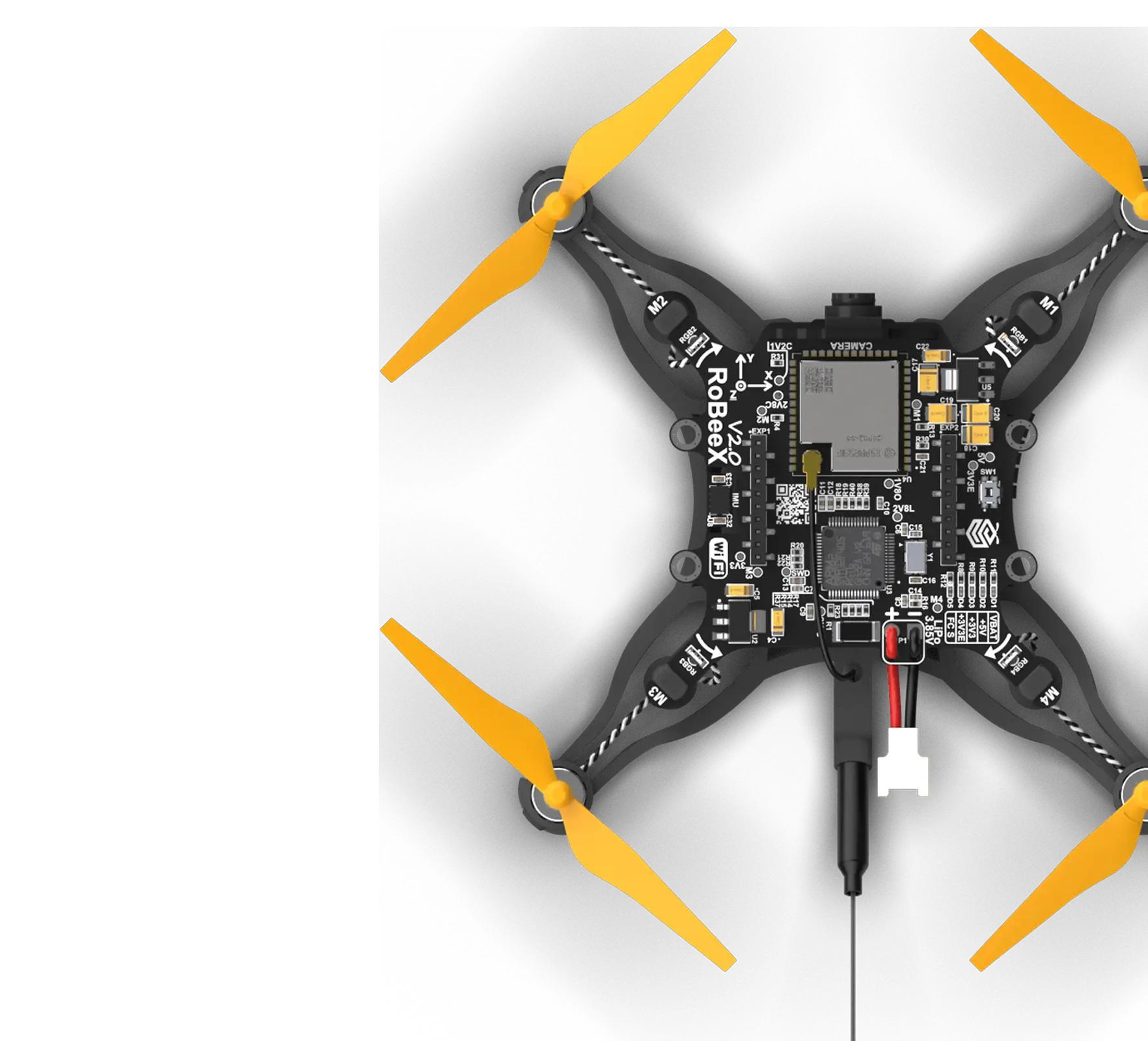 top view